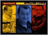 Showtime, kolory, napis, Robert De Niro